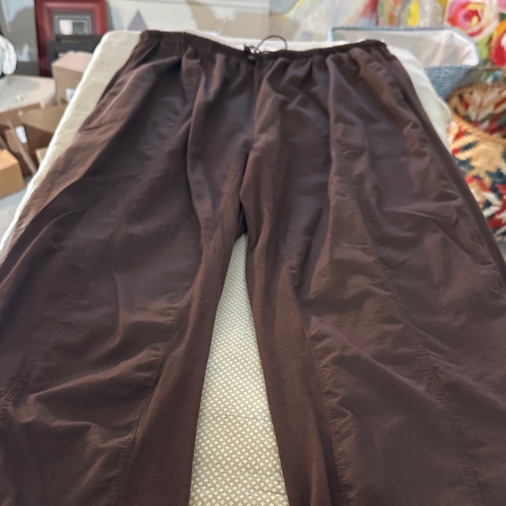 Daily Paper Women's Dark Brown Drawstring Trousers